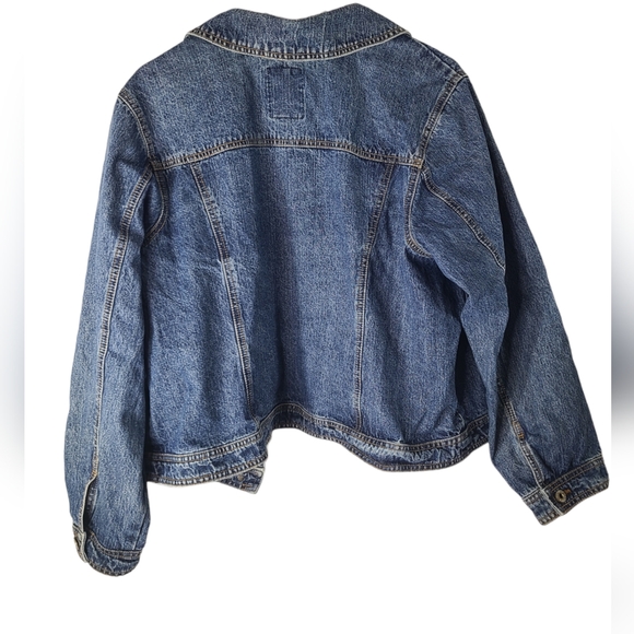 Rigid Denim Jacket Size 22/24 unisex- Vintage - Picture 2 of 3